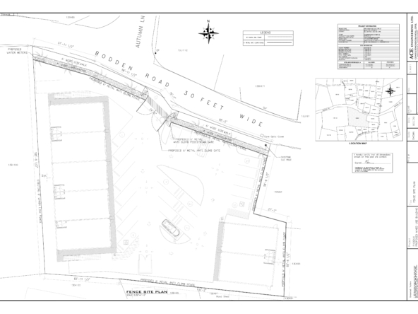 FENCE SITE PLAN REV